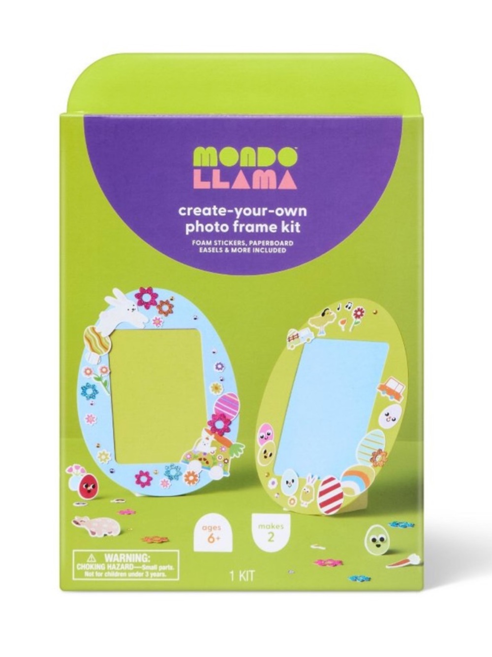 New! Craft 2-Count Foam Frame Activity Kit from Mondo Llama™